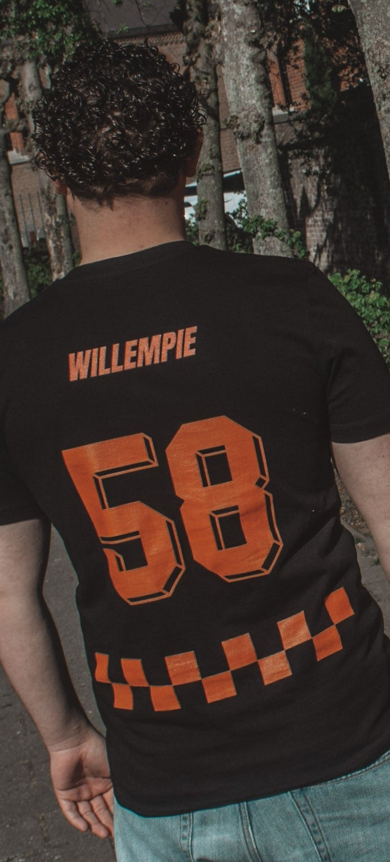 Willempie 58 shirt – Backprint