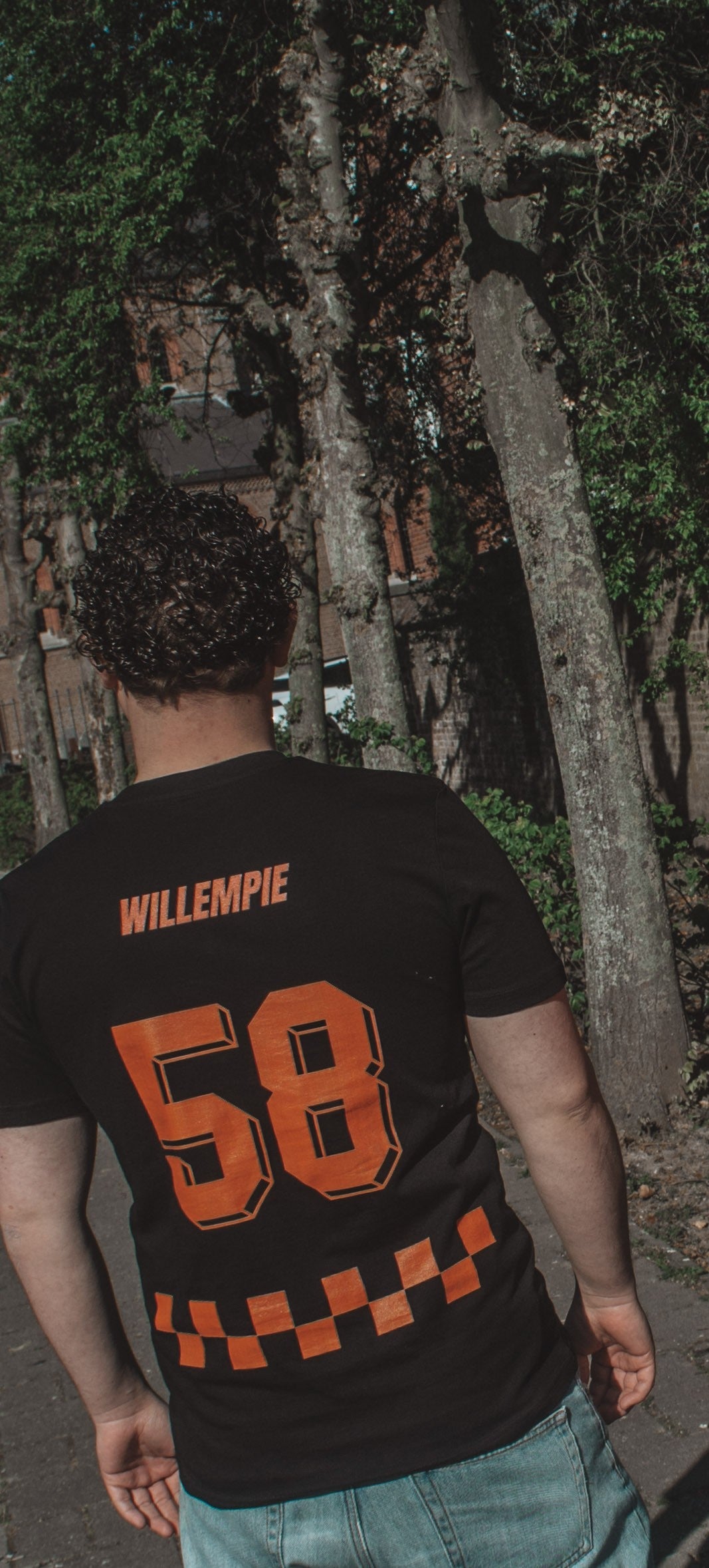 Willempie 58 shirt – Backprint